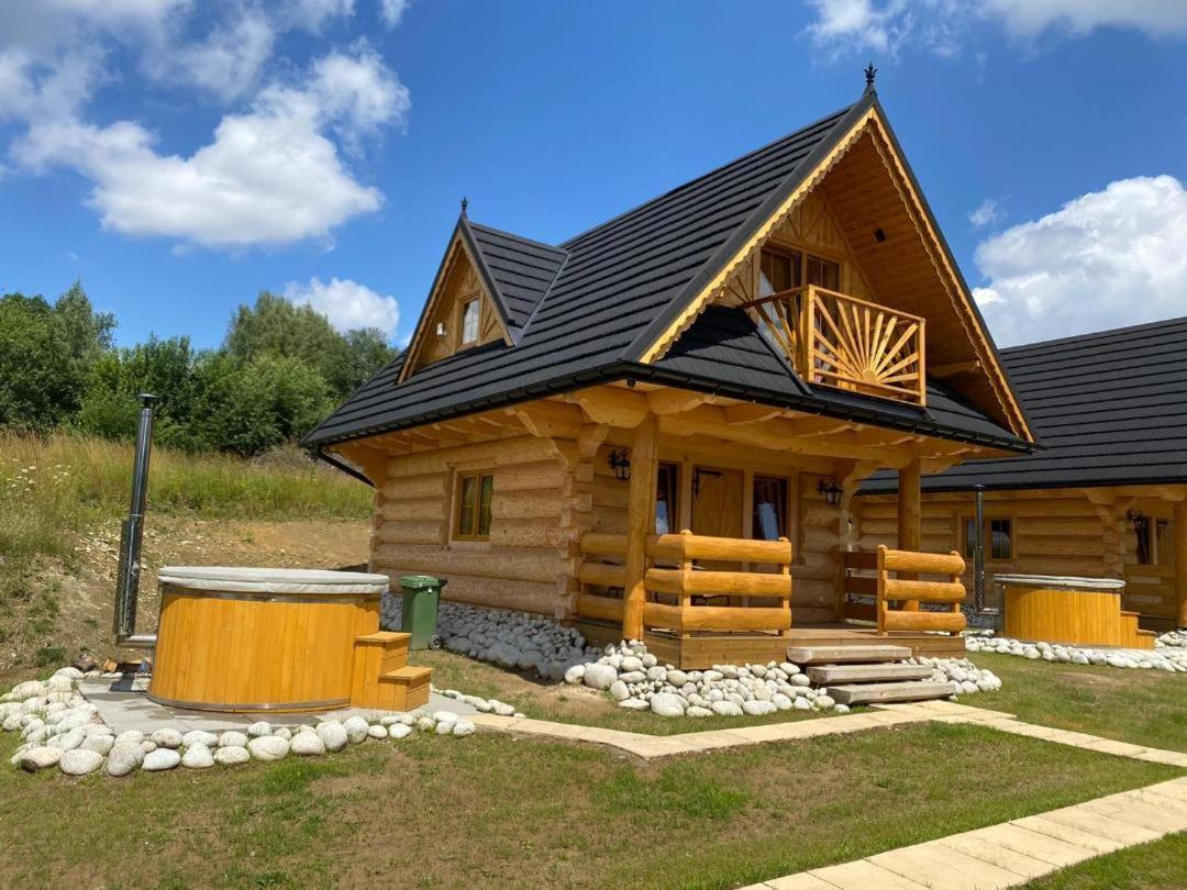 Domki Gorce Klikuszowa Sauna Jacuzzi Extérieur photo