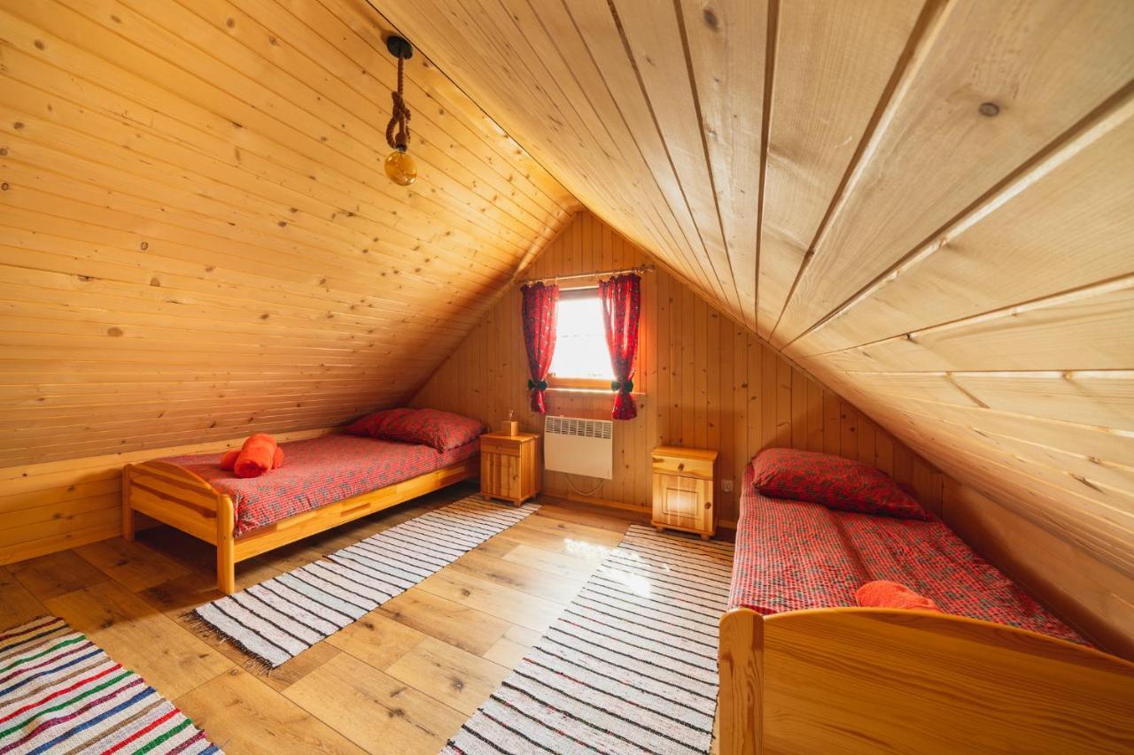 Domki Gorce Klikuszowa Sauna Jacuzzi Extérieur photo