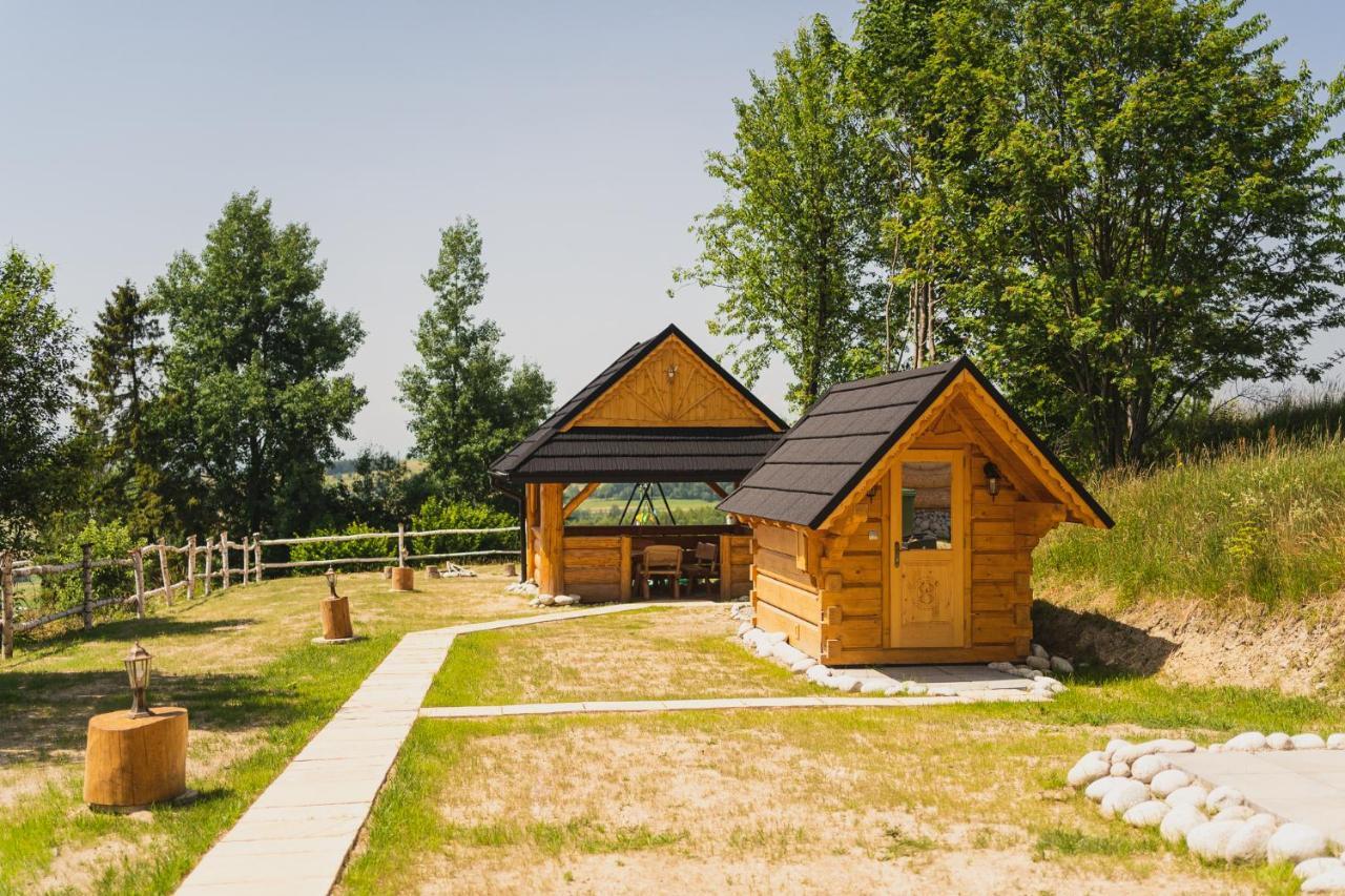 Domki Gorce Klikuszowa Sauna Jacuzzi Extérieur photo