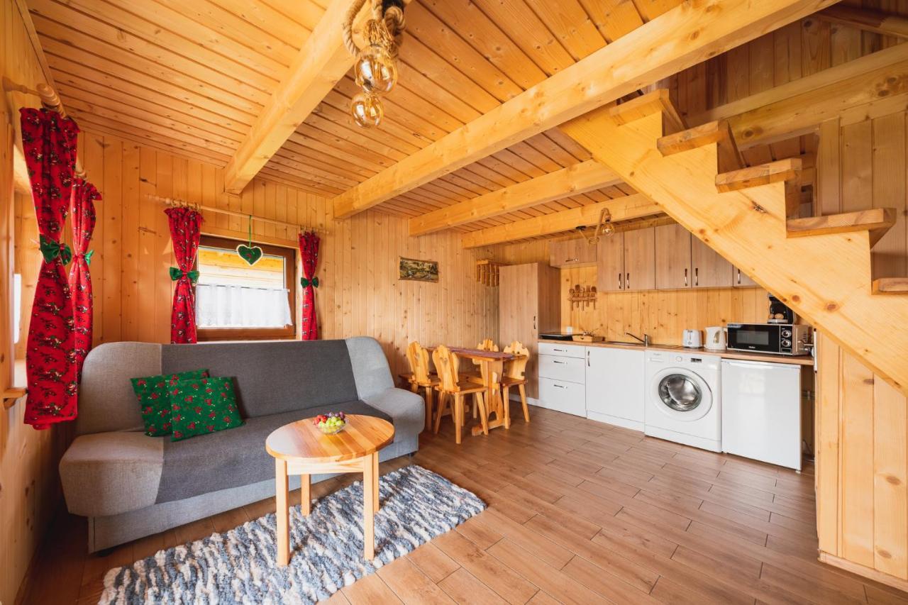 Domki Gorce Klikuszowa Sauna Jacuzzi Extérieur photo