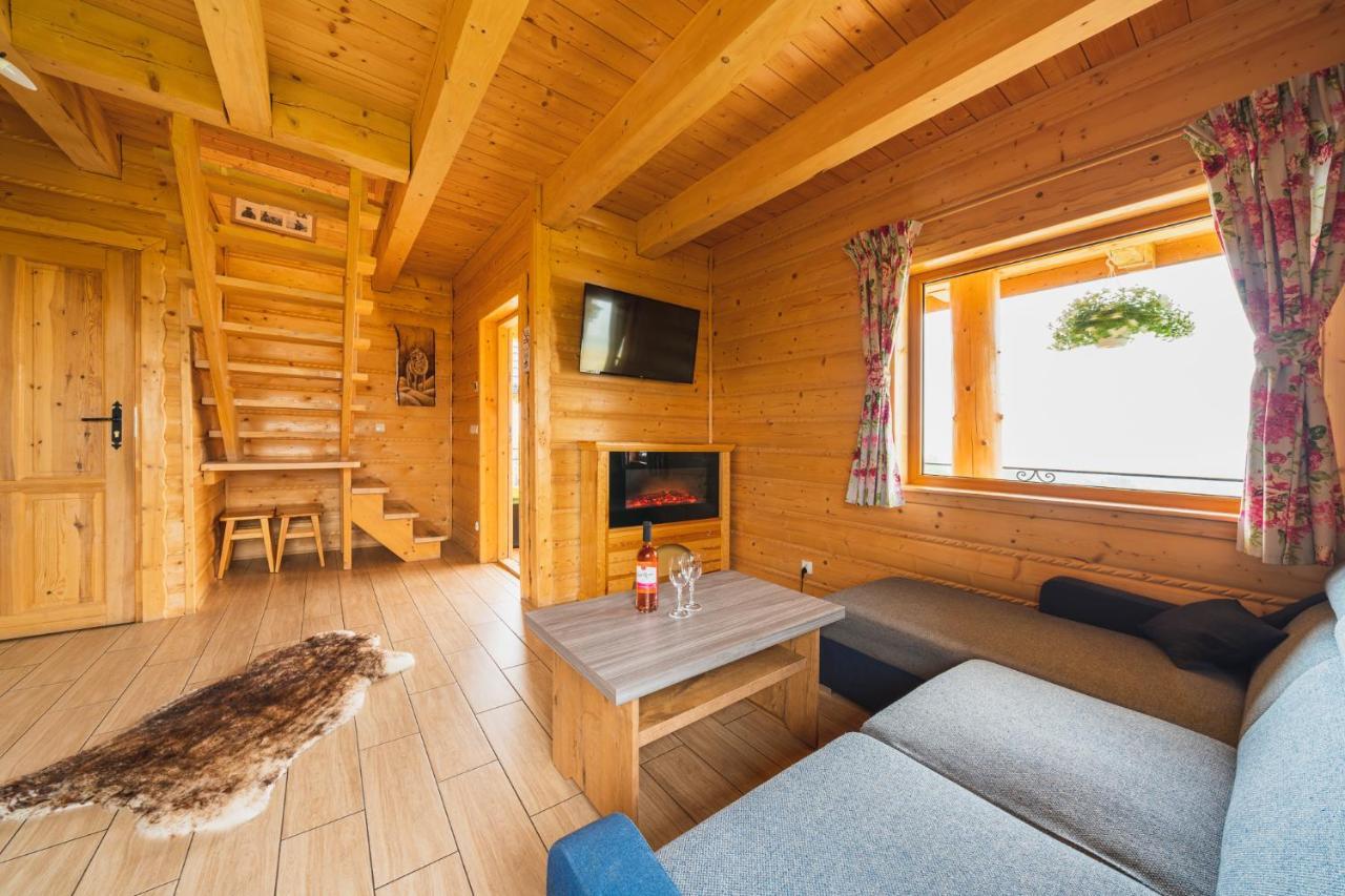 Domki Gorce Klikuszowa Sauna Jacuzzi Extérieur photo