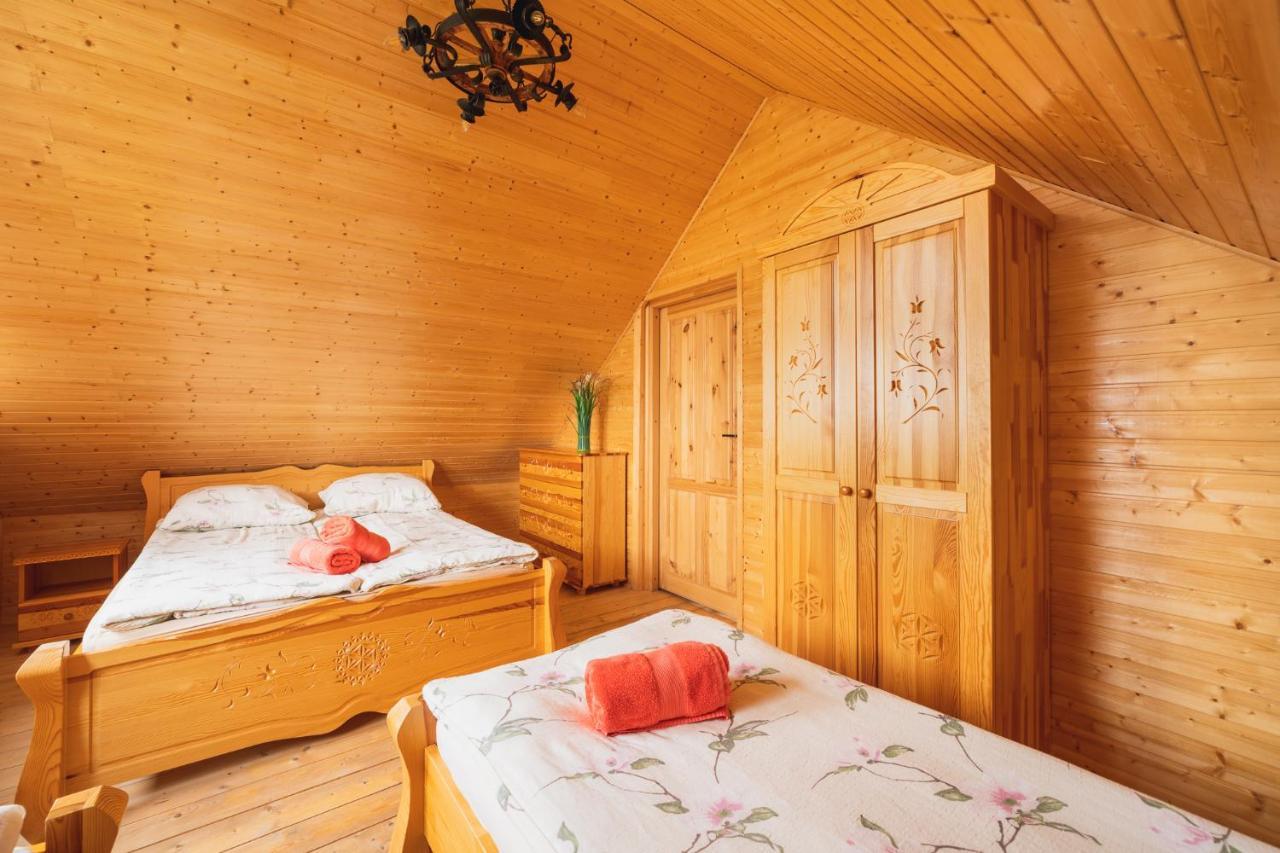 Domki Gorce Klikuszowa Sauna Jacuzzi Extérieur photo