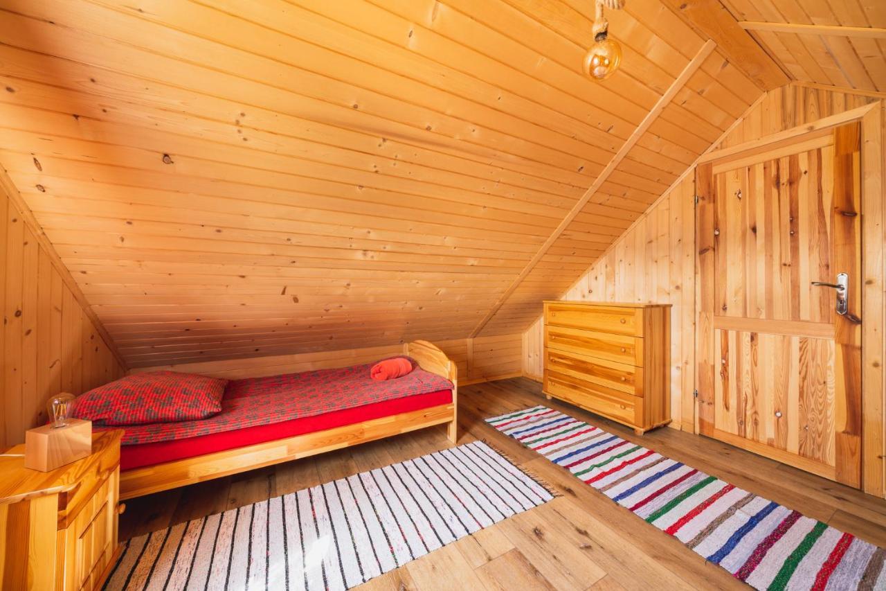 Domki Gorce Klikuszowa Sauna Jacuzzi Extérieur photo