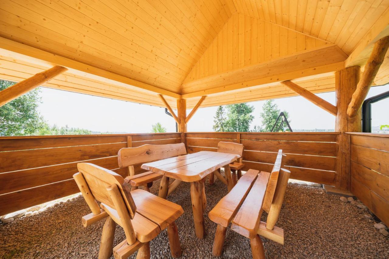 Domki Gorce Klikuszowa Sauna Jacuzzi Extérieur photo