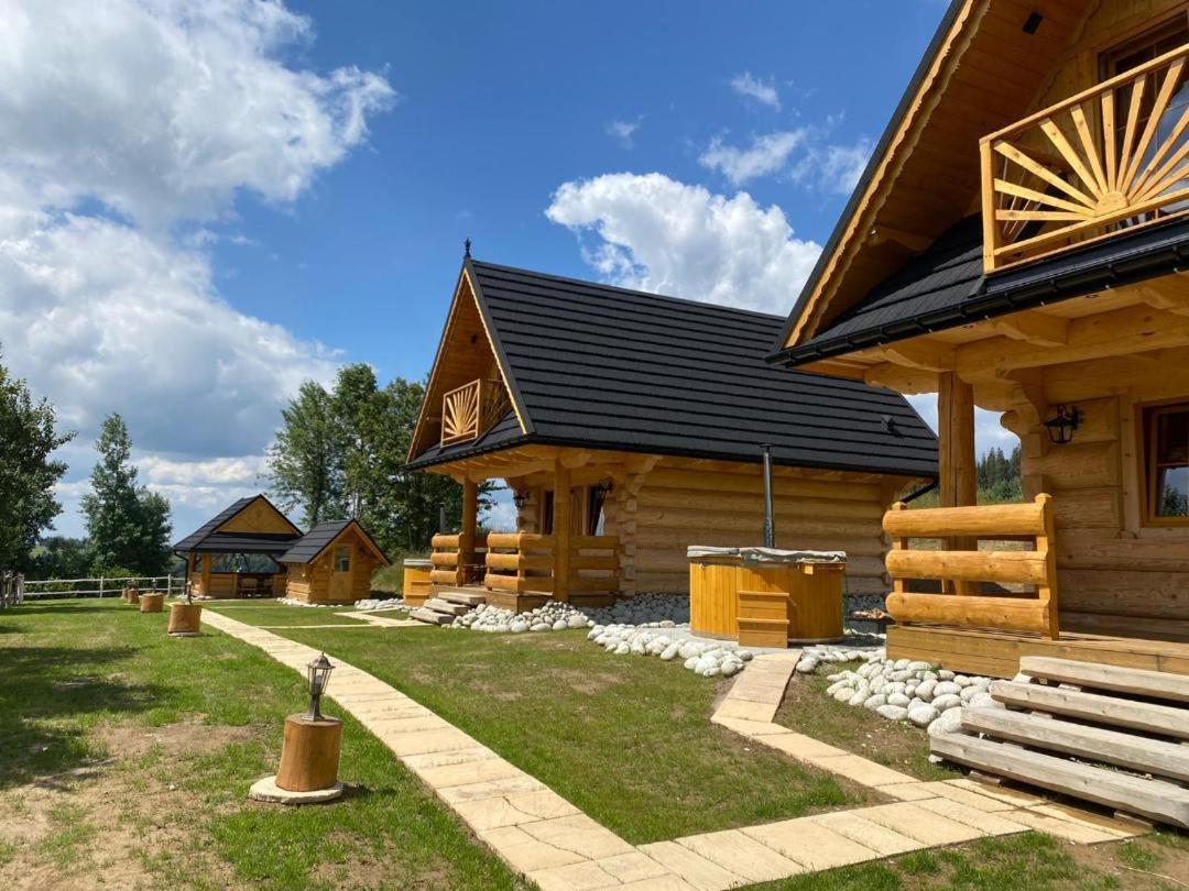 Domki Gorce Klikuszowa Sauna Jacuzzi Extérieur photo
