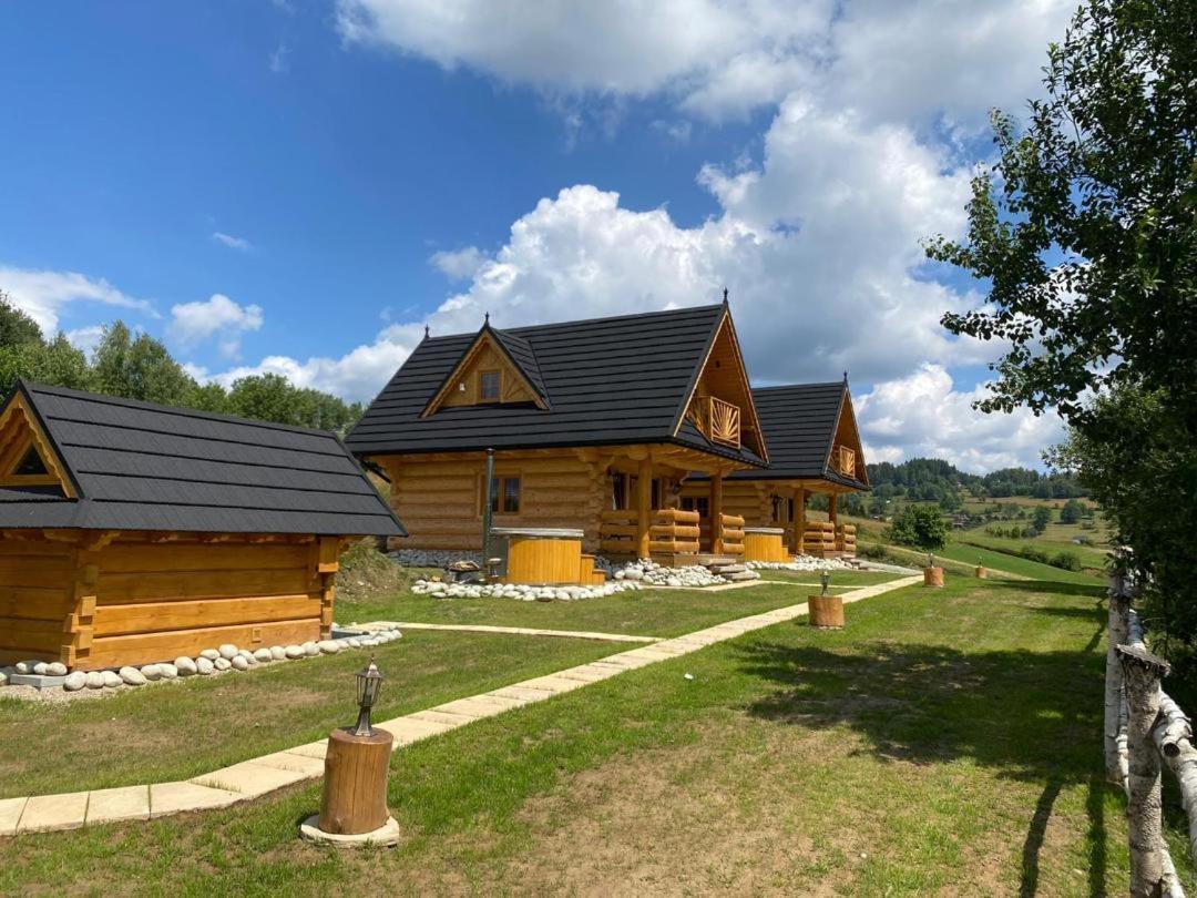 Domki Gorce Klikuszowa Sauna Jacuzzi Extérieur photo