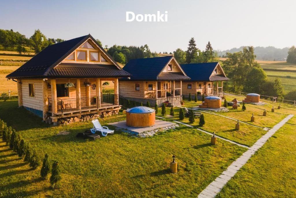 Domki Gorce Klikuszowa Sauna Jacuzzi Extérieur photo