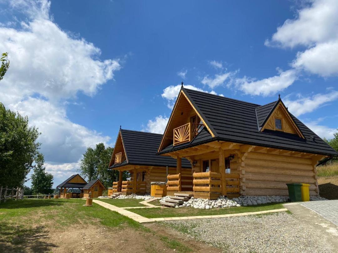 Domki Gorce Klikuszowa Sauna Jacuzzi Extérieur photo