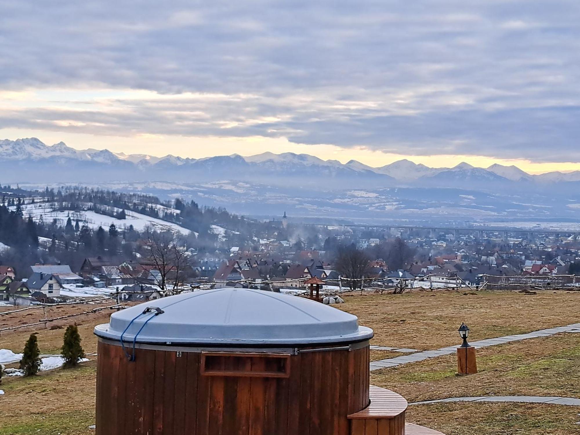 Domki Gorce Klikuszowa Sauna Jacuzzi Extérieur photo